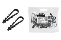 Дюбель-хомут ДХК-25 для круглого кабеля 19-25мм нейлон черный (100шт) TDM Electric, SQ0539-0006 Дюбель-хомут ДХК-25 для круглого кабеля 19-25мм нейлон черный (100шт) TDM Electric, SQ0539-0006