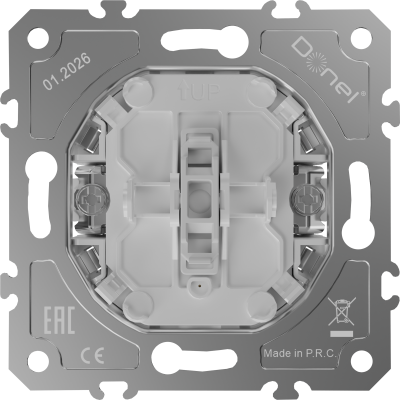 Donel D16  Механизм выключателя В1 (простого), быстрозажимные контакты 16 A 250 В~, DO10100