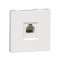 РОЗЕТКА ТЕЛЕФОННАЯ "В45" С/У ДЛЯ КАБ.КАН. БЕЛЫЙ