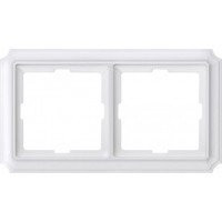 Antique Рамка 2-ная, полярно-бел. (max 720)