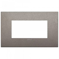 Vimar Накладка CLASSIC на 4 модуля титан матовый, 19654.04