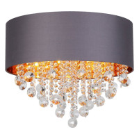 ST LUCE SL1350.702.06 Светильник потолочный ST-Luce Хром/Серый, Золотистый, Прозрачный E14 6*40W