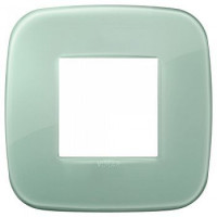 19672.65 - Vimar Накладка ROUND на 2 модуля REFLEX шалфейная