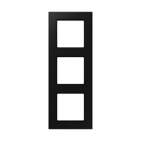 Рамка 3 поста; серия A550; термопласт; черный матовый, A5583BFSWM