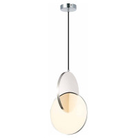 ST LUCE SL6107.103.01 Светильник подвесной ST-Luce Хром/Белый Хром LED 1*14W 3000K