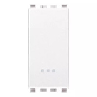 Vimar Кнопка 1P NO 10A , белая, 20008.B Vimar Кнопка 1P NO 10A , белая, 20008.B