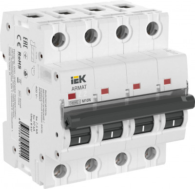 ARMAT Автоматический выключатель M10N 4P Z 2А IEK, AR-M10N-4-Z002