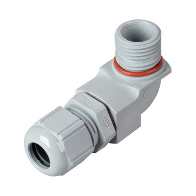Сальник угловой KLW-4 (4-10mm, IP67) (Arlight, Пластик), 034943