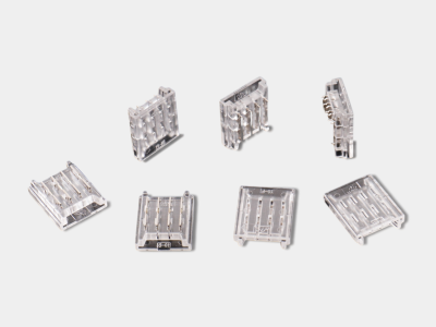 Пластиковый коннектор для RGB светодиодной ленты 10 мм, CN-10MM-4P-A-SMD (10), 10шт/компл