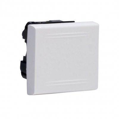 ДКС Выключатель однополюсный, «Viva», 2 мод., белый, 45021