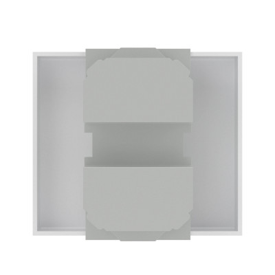 ДКС Выключатель однополюсный, «Viva», 2 мод., белый, 45021