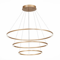 ST LUCE ST605.203.114 Cветильник подвесной SMART ST-Luce Золотистый/Белый LED 1*114W 2800-6500K