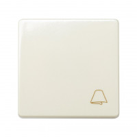 Simon S27 Кнопка с симв. "звонок" 10А 250В~, сл.кость, 27150-62