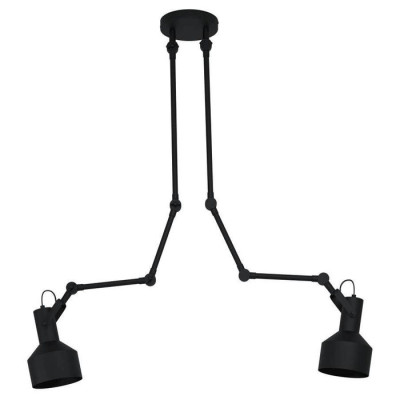 43562 Настенно-потолочный светильник TAKELEY, 2Х28W, E27, B1980, H1200, сталь, черный