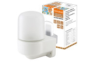 Светильник НПБ400-2П настенный, угловой белый, IP54, 60 Вт, основание-поликарбонат, Народный, SQ0303-1503