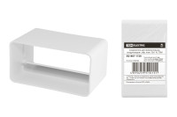 Соединитель для прямоугольных воздуховодов с обр. клап. 55х110, TDM Electric, SQ1807-1728