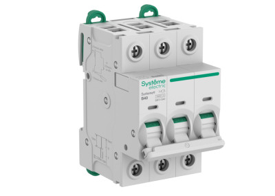 Systeme9 Автоматический выключатель (АВ) B 40A 3P 10kA 400В, Systeme Electric, S9F31340