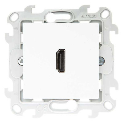Simon Коннектор HDMI 1.4, бел, 2411094-030