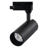 Arte Lamp REGULUS, Трековый светильник, цвет арматуры - черный, цвет плафона/декора - ЧЕРНЫЙ, 13W LED, A4568PL-1BK
