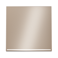 Клавиша для выключателя/переключателя одноклавишного с подсветкой, S70 Metal (платина), VLSM000210