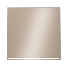 Клавиша для выключателя/переключателя одноклавишного с подсветкой, S70 Metal (платина), VLSM000210 Клавиша для выключателя/переключателя одноклавишного с подсветкой, S70 Metal (платина), VLSM000210