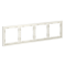 Рамка пластиковая VOLTUM S70 на 4 пост, (хлопок), VLS100413