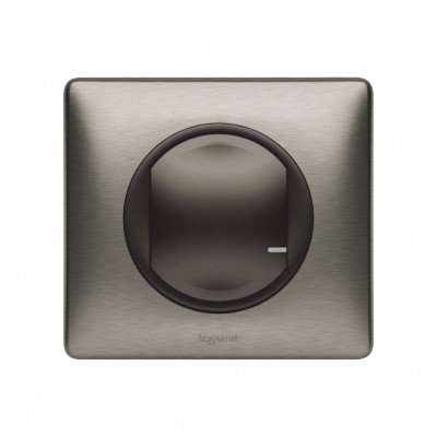 064893 - Celiane with NETATMO.Умный беспроводной выключатель 1-клавишный.Цвет Графит