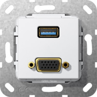 Разъем USB 3.0 A, VGA