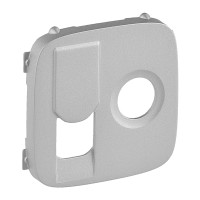 Legrand Valena ALLURE.Лицевая панель розетки TV-RJ45.Алюминий, 754837 Legrand Valena ALLURE.Лицевая панель розетки TV-RJ45.Алюминий, 754837