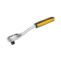 Ключ-трещотка для торцовых головок 1/2, СrV, 72 зубца KRANZ, KR-12-8401