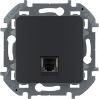 Legrand Розетка телефонная RJ11 - Legrand Inspiria - антрацит, 673823
