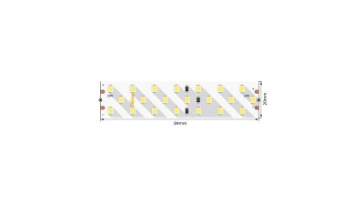 Лента светодиодная ПРО 2835 252 LED/м 24 Вт/м 24В IP20 нейтр. бел. (уп.5м) SWG PRO 00-00005077