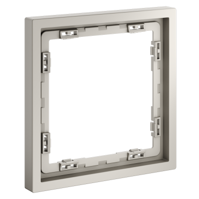 Рамка пластиковая VOLTUM S70 на 1 пост, (кашемир), VLS100103