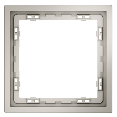 Рамка пластиковая VOLTUM S70 на 1 пост, (кашемир), VLS100103
