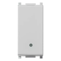 Vimar Переключатель 1P 10AX серебристый с безвинтовыми клеммами, 14004.FX.SL Vimar Переключатель 1P 10AX серебристый с безвинтовыми клеммами, 14004.FX.SL