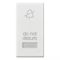 Vimar Кнопка 1M + диффузор с символом DND, белый, 14026.DND