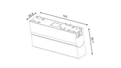 Светильник трековый DL-SLIM-FLWH-10-CCT 48В 10Вт 2700-6000К SWG PRO бел. DesignLed 00-00022085