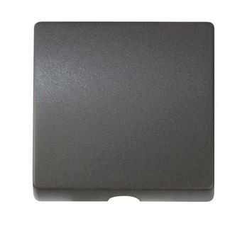 Simon Накладка для шнурового выключателя и вывода кабеля цвета матовый титан S82 Concept, 8200051-096