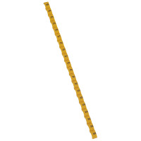 Legrand Маркер Duplix - чёрная маркировка на желтом фоне - условное обозначение - постоянный ток, 038445 Legrand Маркер Duplix - чёрная маркировка на желтом фоне - условное обозначение - постоянный ток, 038445