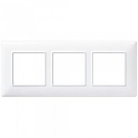Vimar Накладка для 6 модулей (2+2+2) расстояние между центрами 57мм белая, 14646.01