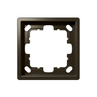 FD1001BR - Рамка серия FD 1-постовая, цвет Бронза, JASMART Electric