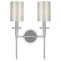 Modern Florida Настенный светильник (бра), цвет: Хром 2x40W E14