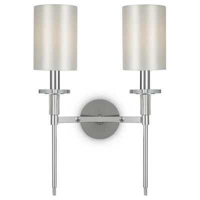 Modern Florida Настенный светильник (бра), цвет: Хром 2x40W E14