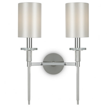 Modern Florida Настенный светильник (бра), цвет: Хром 2x40W E14