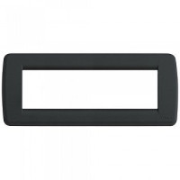 Vimar Накладка для 6 модулей RONDO шелк графитовый, 16766.D.15 Vimar Накладка для 6 модулей RONDO шелк графитовый, 16766.D.15