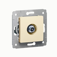 Legrand Cariva DIY Розетка TV простая звезда, слоновая кость, 695926