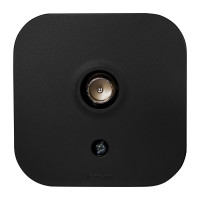 Розетка TV (телевизионная) - Legrand Quteo - "звезда" IP20 накладной монтаж - чёрный матовый, 782478 Розетка TV (телевизионная) - Legrand Quteo - "звезда" IP20 накладной монтаж - чёрный матовый, 782478