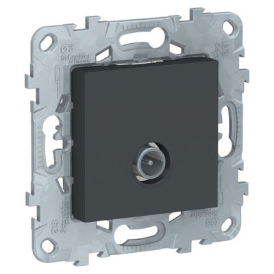 розетка TV, оконечная, антрацит