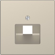 D-Life Накладка для розетки 1-ной RJ45, сахара