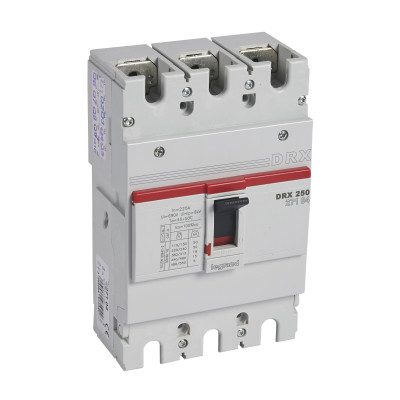 Legrand Drx250 фиксированный 225a 3п 18кА, 027104